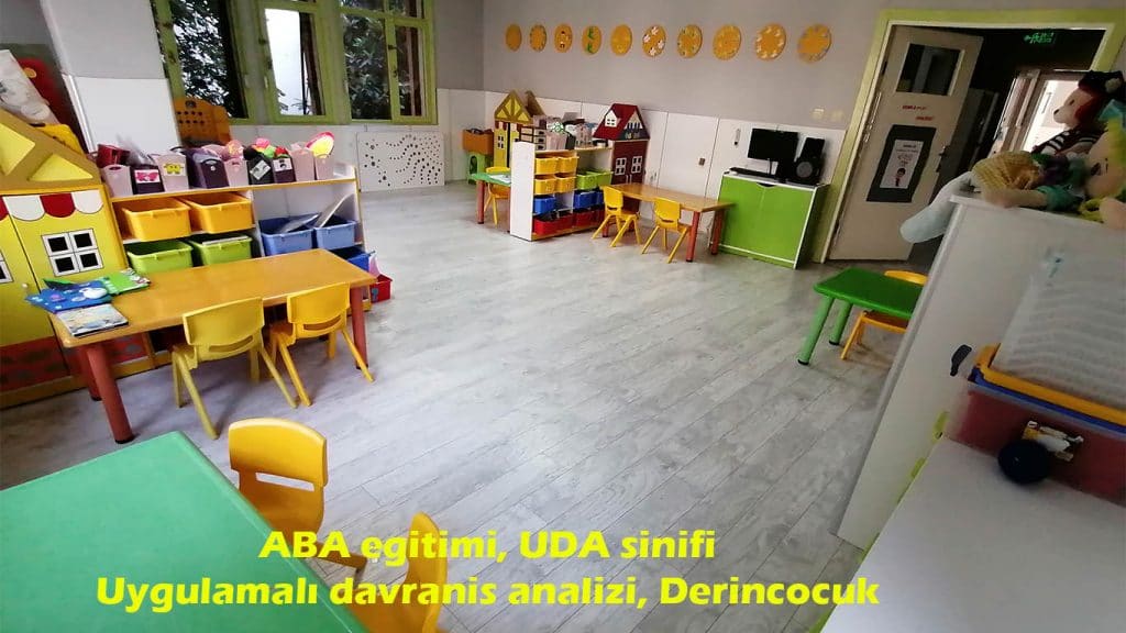ABA terapi applied behavior analysis UDA otizm egitimi gorsel algi derincocuk 1