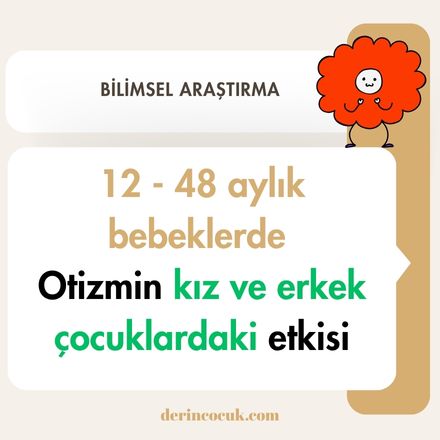 Ekolali nedir? Teşhis, tedavi ve türleri, konuşma güçlüğü 1 12 - 48 aylık bebeklerde otizmin kız ve erkek çocuklarda etkisi ve otizmli bebeklerde erken teşhisin önemi