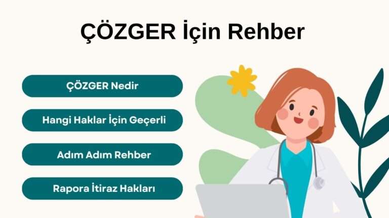 ÇÖZGER Raporu Nedir, Nasıl Alınır? Velilere Kısa Rehber 2 ÇÖZGER raporu başvurusu için hastanede hekimle görüşen veli ve çocuğu